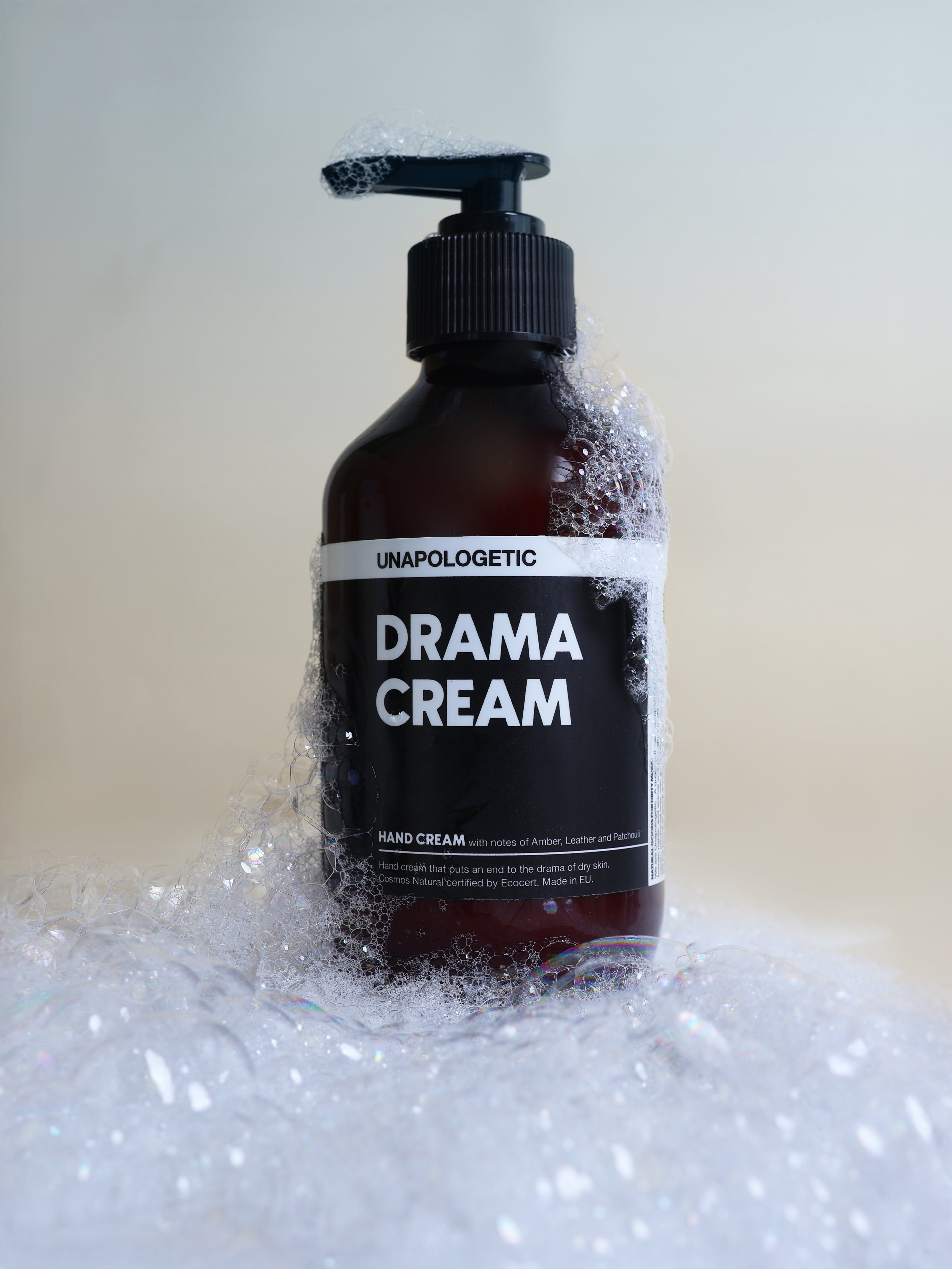 DRAMA CREAM - Woody Amber & Leather Body Cream