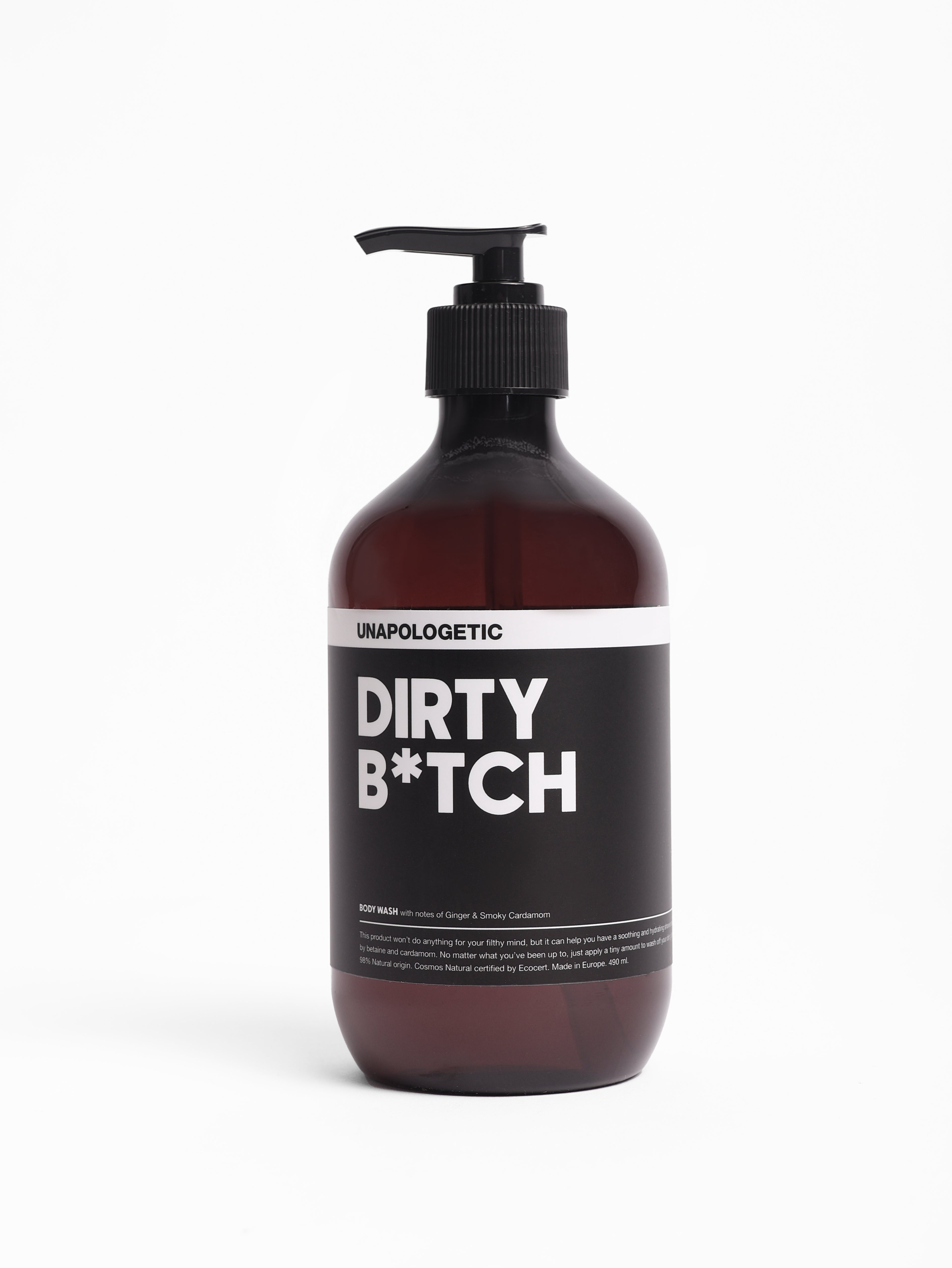 DIRTY B*TCH - Ginger & Smoky Cardamom Body Wash