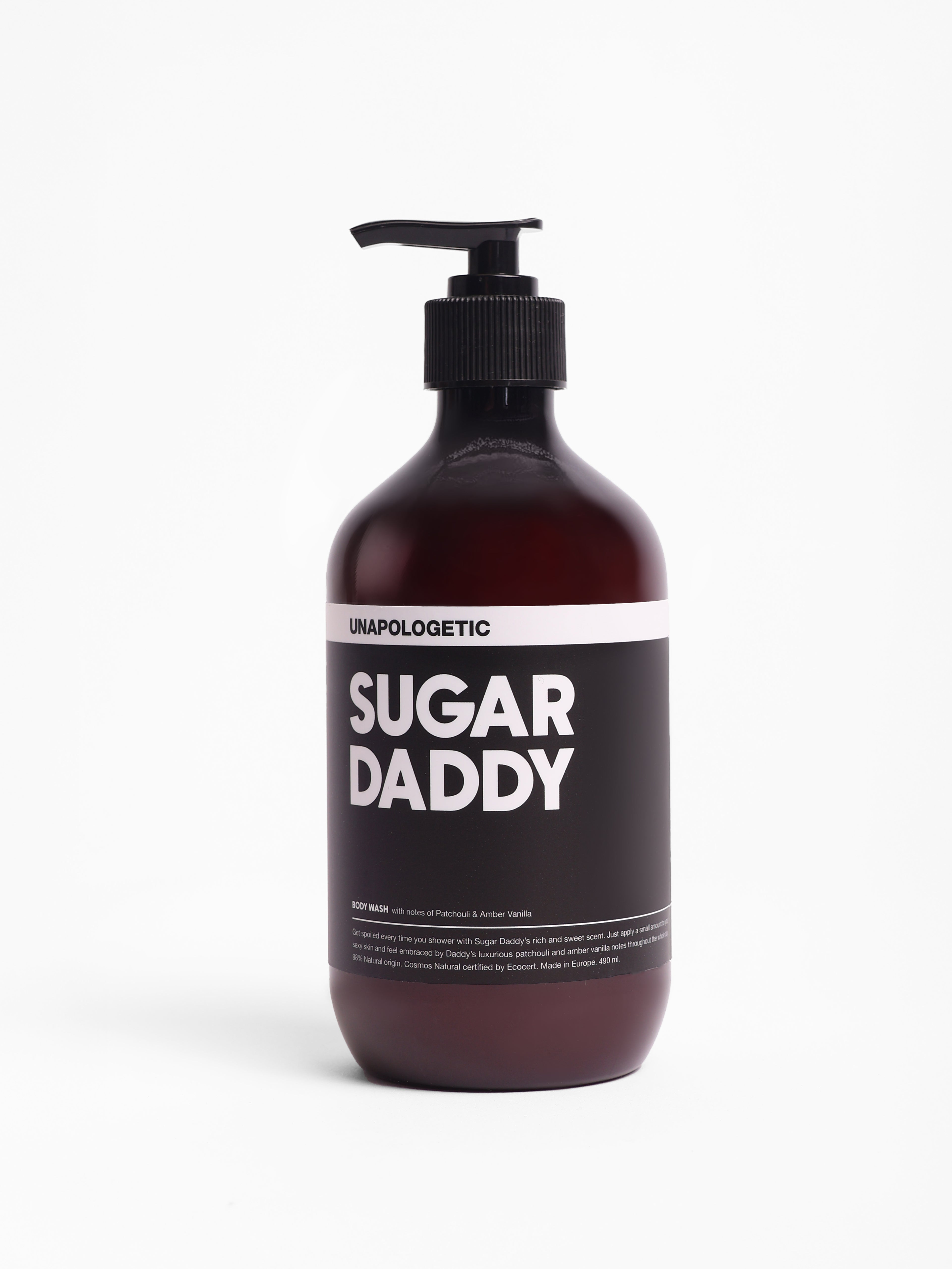 SUGAR DADDY -  Patchouli & Amber Vanilla Body Wash