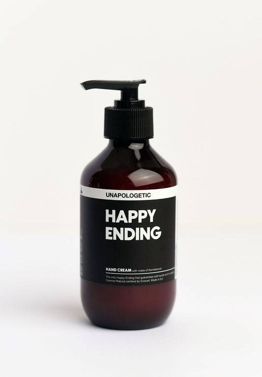 Bottle of Happy Endıng Hand Cream by Unapologetic London