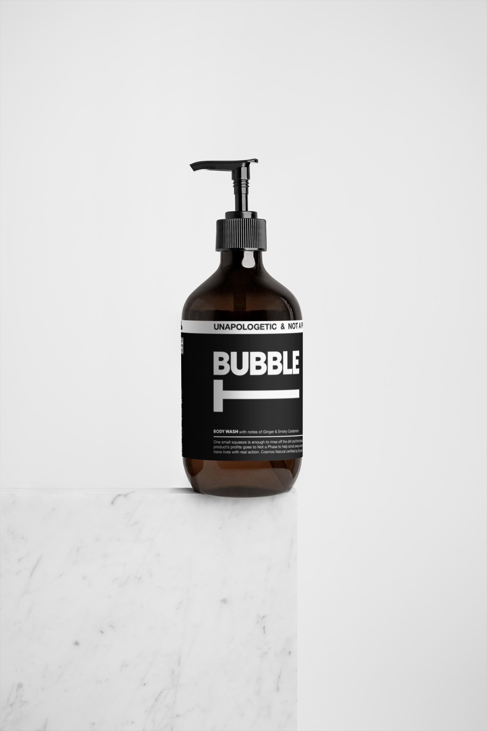 BUBBLE T - Ginger & Smoky Cardamom Body Wash